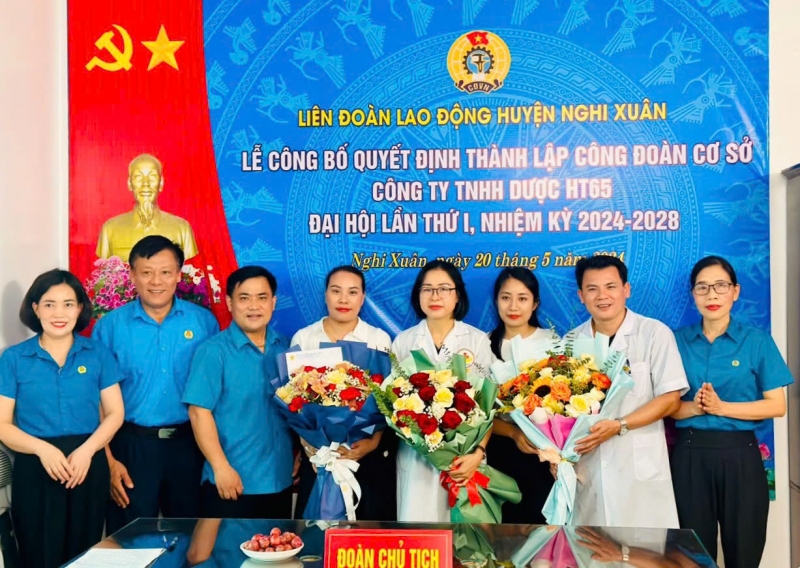 Nghi Xuân: Nỗ lực trong công tác phát triển đoàn viên, thành lập công đoàn cơ sở